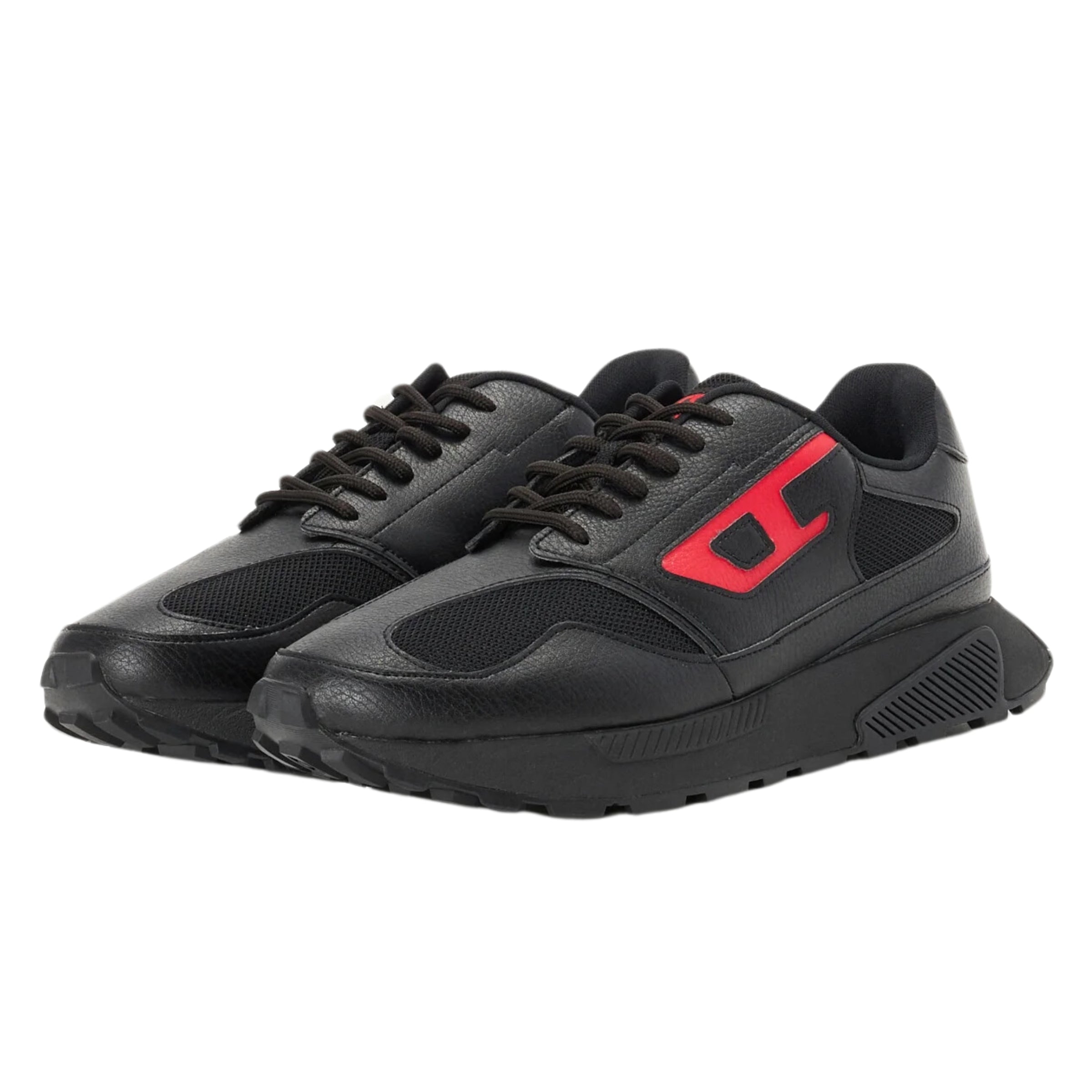 Diesel Sneaker Tame Running Black-Red